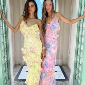 🚨ISO TO RENT OR BUY SIZE 00🚨 Rialto Maxi Love Shack Fancy Dress